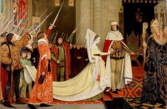 A középkori esküvő