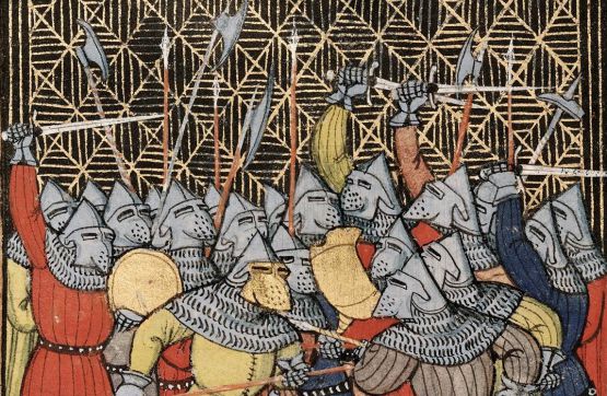 Fegyverek  a 14. századi Magyarországon - a lovagi harcmodor